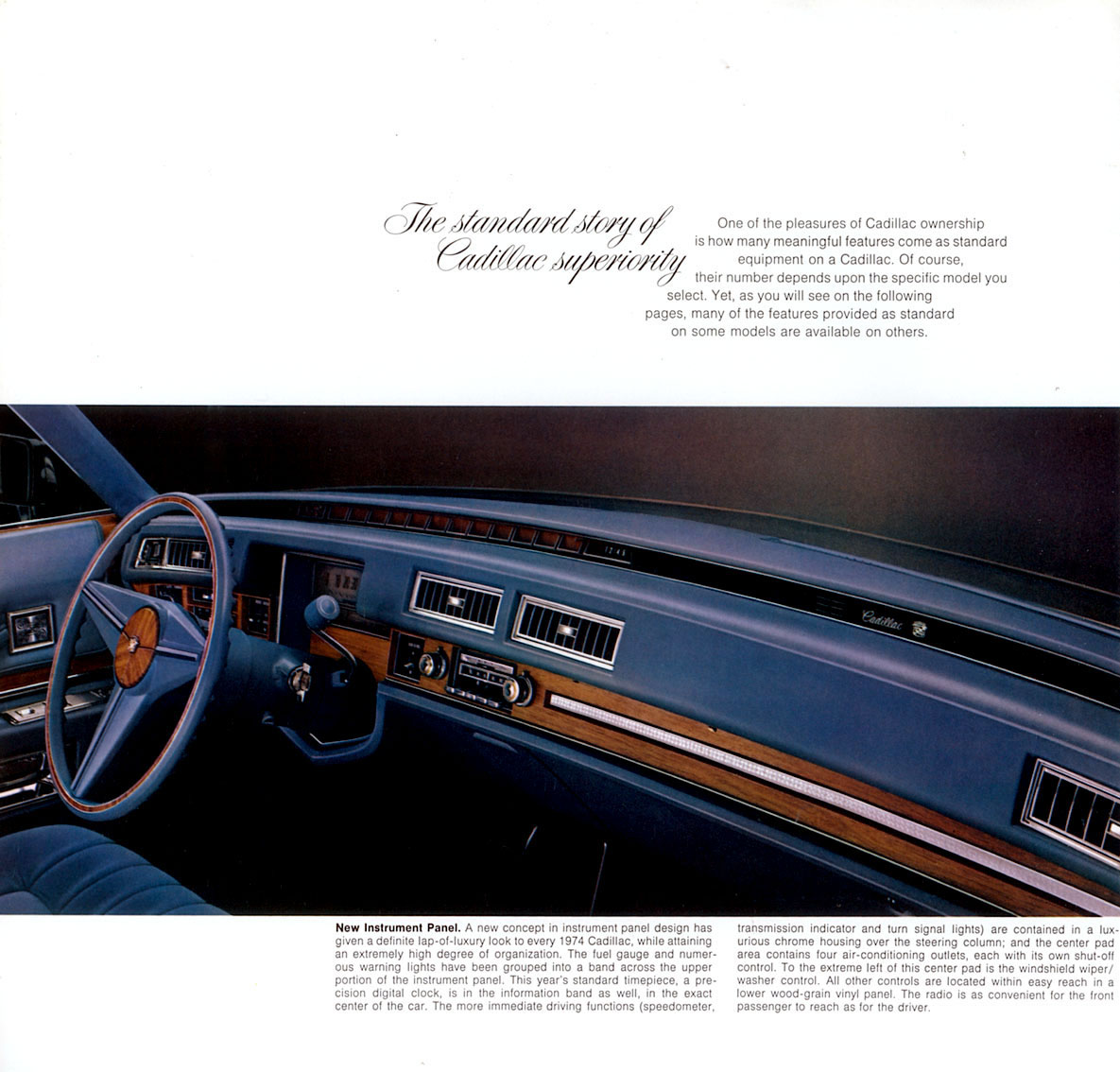 1974 Cadillac Brochure Page 17
